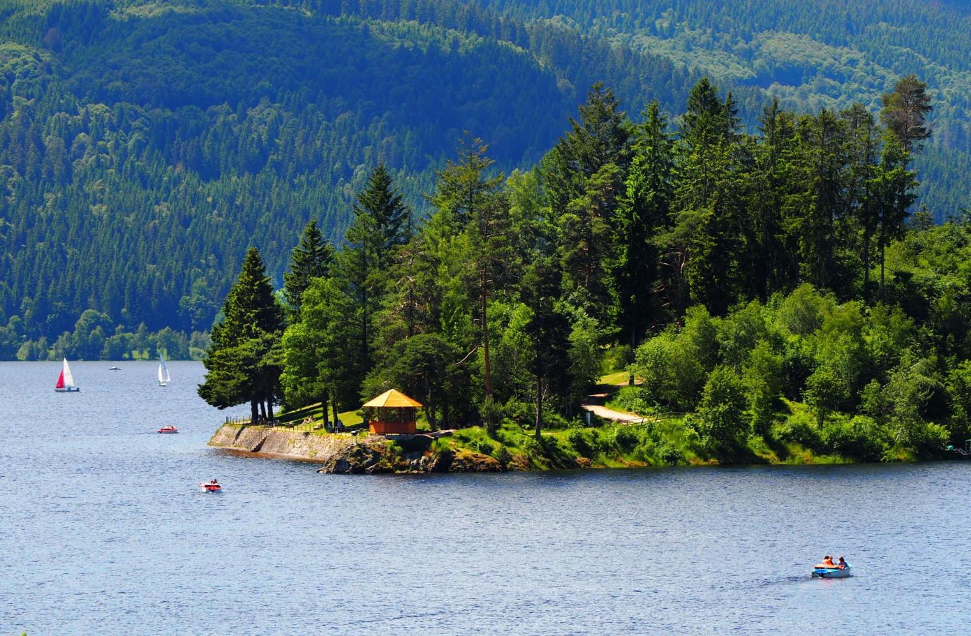 Naturidyll Am Fluss - Ferienhaus Albmatte - Grosser Garten Zum Grillen Und Entspannen-Direkt Neben Dem Radon Revitalbad Mit Sauna Und Thermalbecken ซังคท์บลาเซียน ภายนอก รูปภาพ